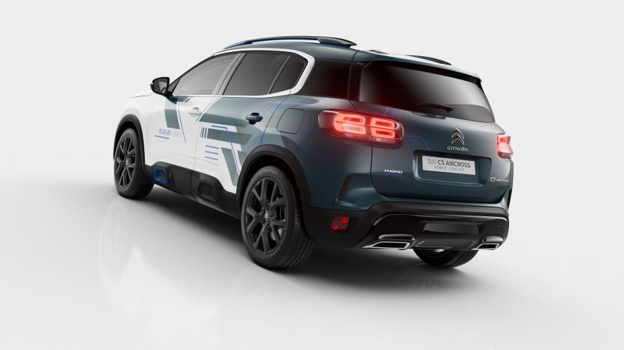  Citroen C5 Aircross SUV Hybrid Concept 2018 года  (фото 3 из 24)